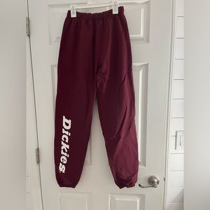 Dickies Maroon Sweatpants